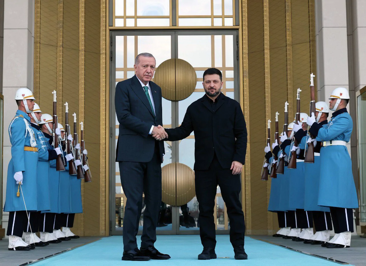 Zelenskyy and Erdogan Meeting in Ankara