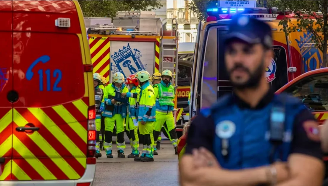 Four Killed in Madrid Building Collapse