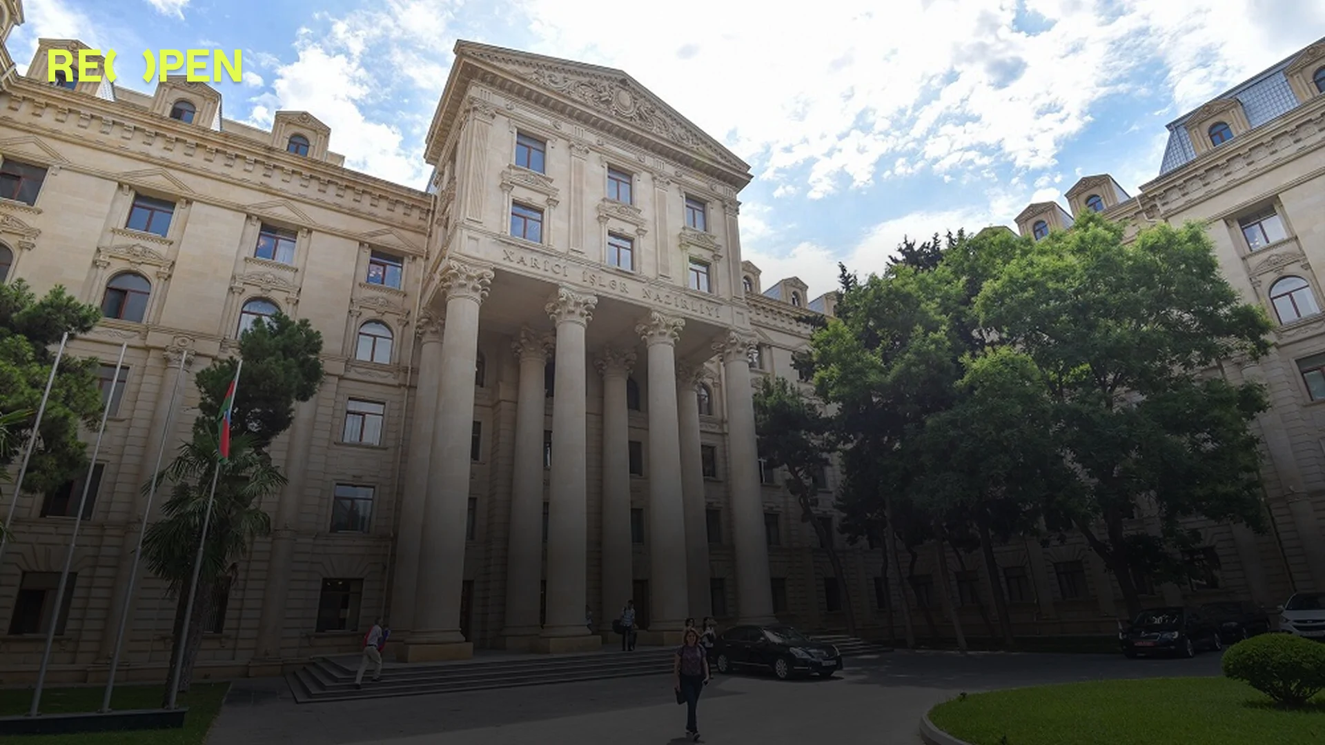 Azerbaijani Embassy in Kyiv Damaged by Russian Strike