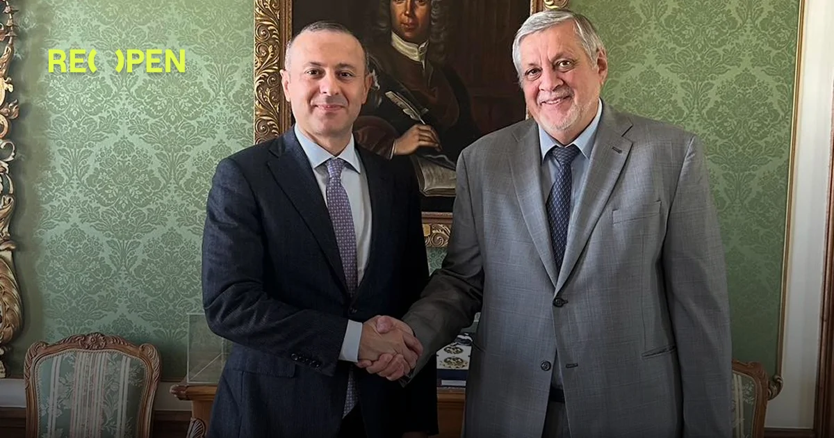 ՀՀ ԱԽ քարտուղարը հանդիպում է ունեցել Սլովակիայի նախագահի խորհրդականի հետ 