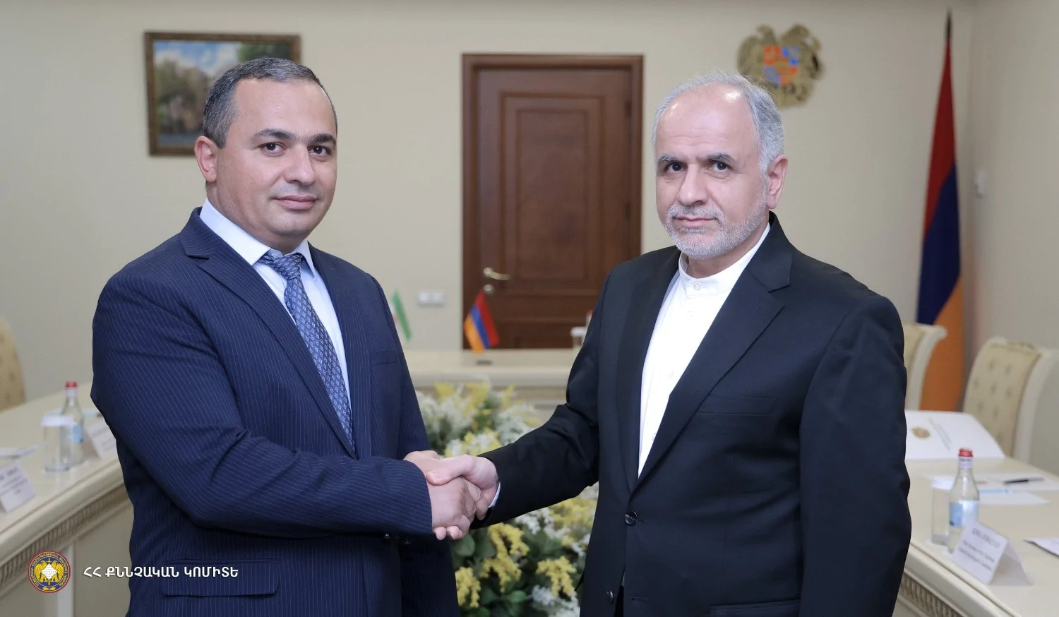 ՀՀ ՔԿ նախագահն ընդունել է Իրանի արդարադատության նախարարին