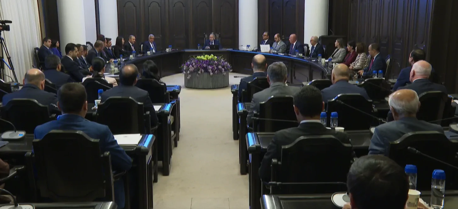 Armenian Government Session Agenda Features 31 Items
