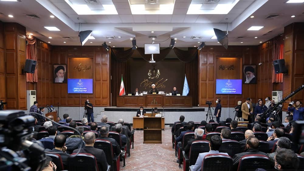 An armed attack has occurred on a courthouse building in Iran