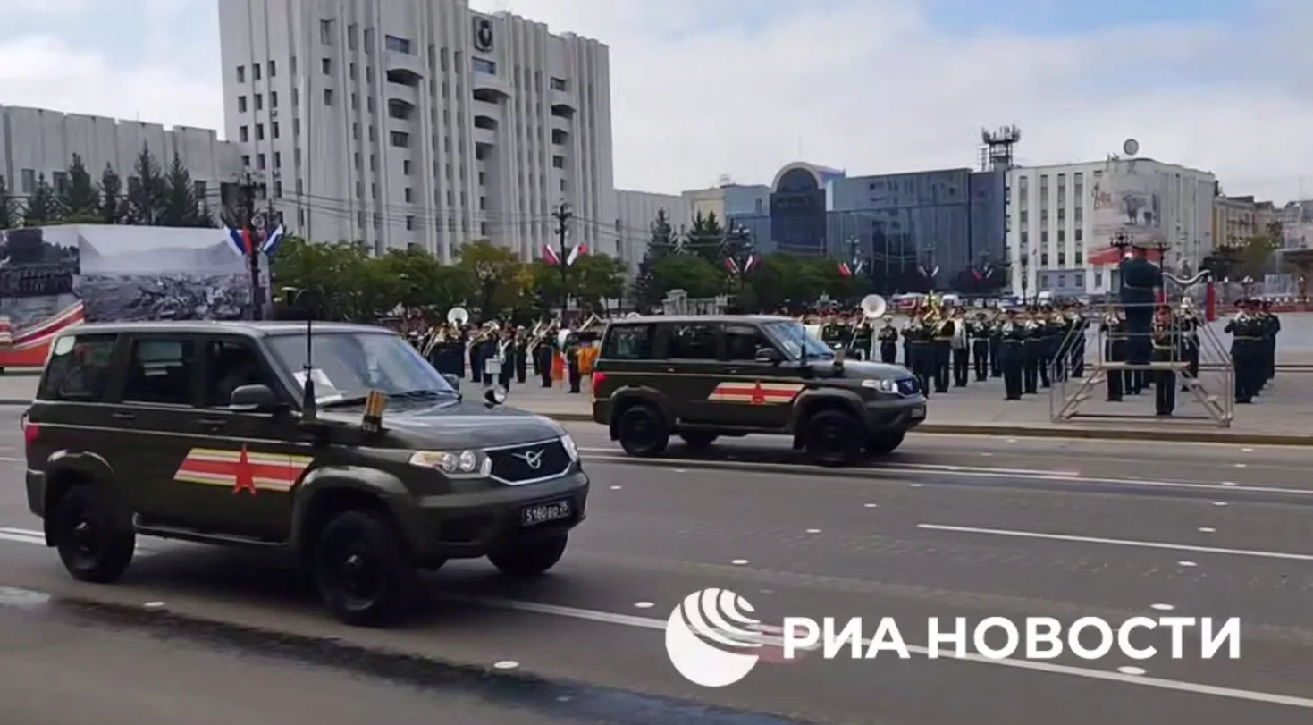 В Хабаровске впервые прошел парад в честь окончания Второй мировой
