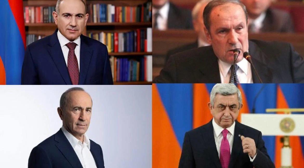 Pashinyan Accuses Former Presidents of Fleeing Wars