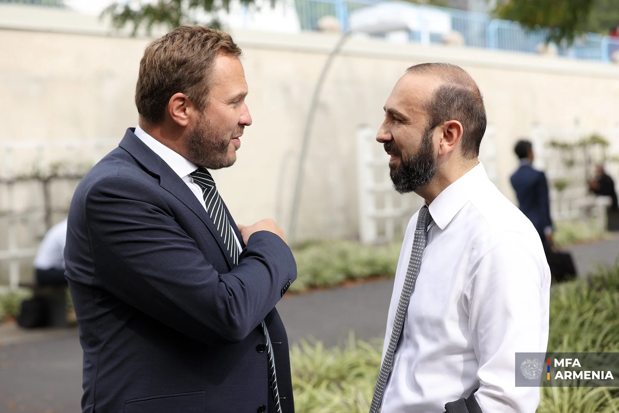 Mirzoyan Meets Estonian Counterpart in New York