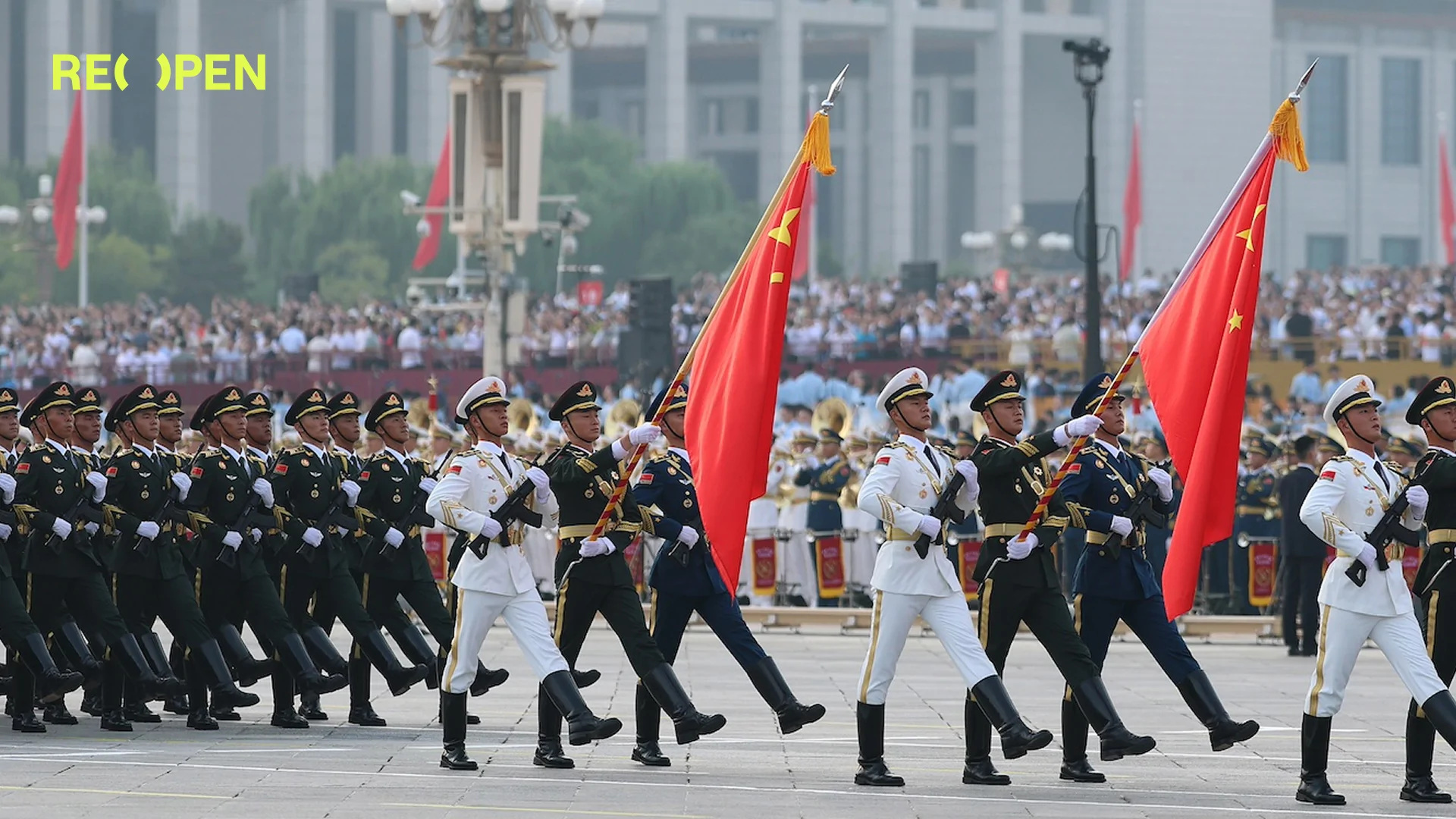 China Holds Massive Military Parade Showcasing New Tech