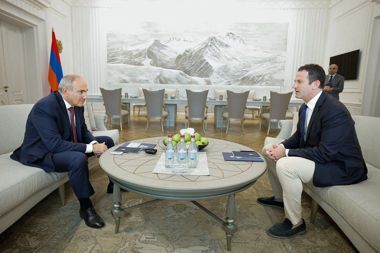 Pashinyan Meets Goldman Sachs President Jared Cohen