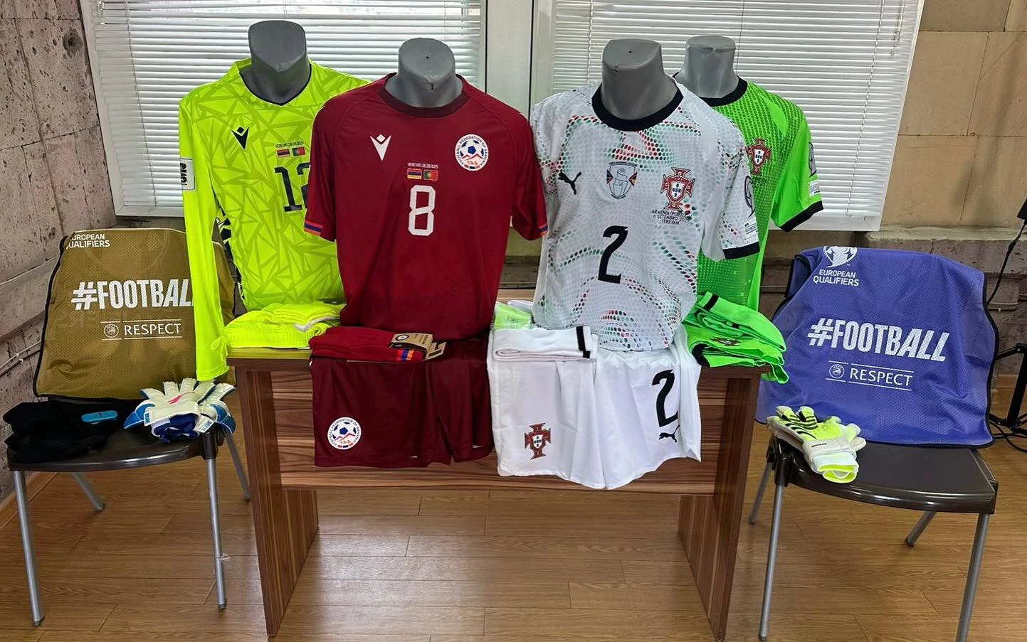 Armenia to Wear Red Kits in WC Qualifier Against Portugal