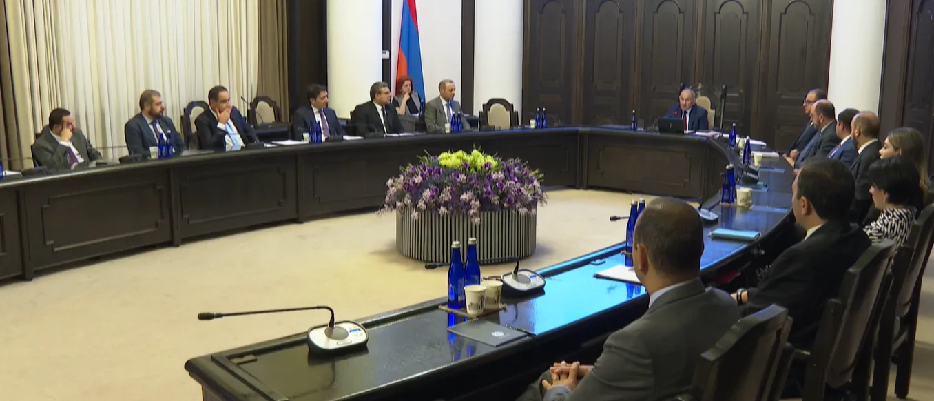 Armenian Government to Discuss 37 Issues in Today's Session