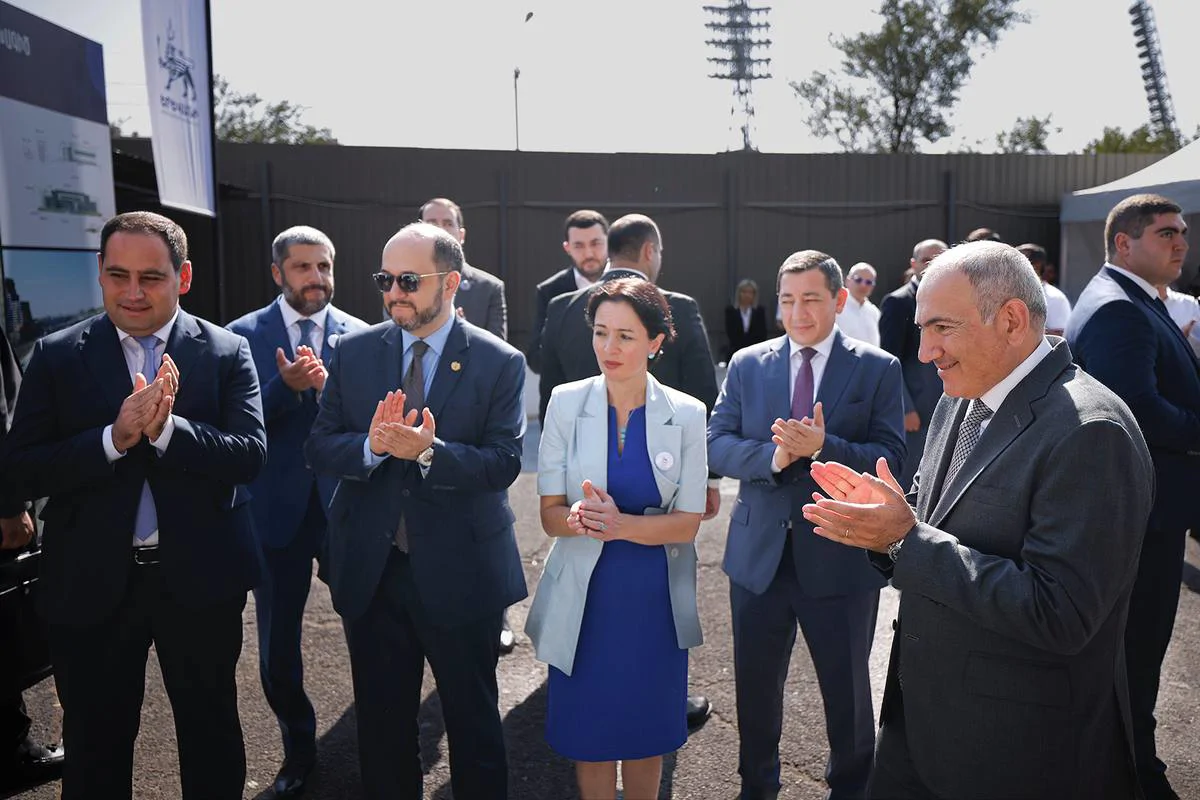 Փաշինյանը մասնակցել է Ա․ Ազարյանի անվան մարմնամարզության դպրոցի հիմնարկեքին 