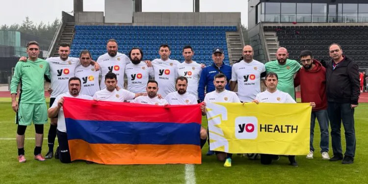 Ֆուտբոլի լրագրողների Հայաստանի հավաքականը դարձավ Եվրոպայի չեմպիոն