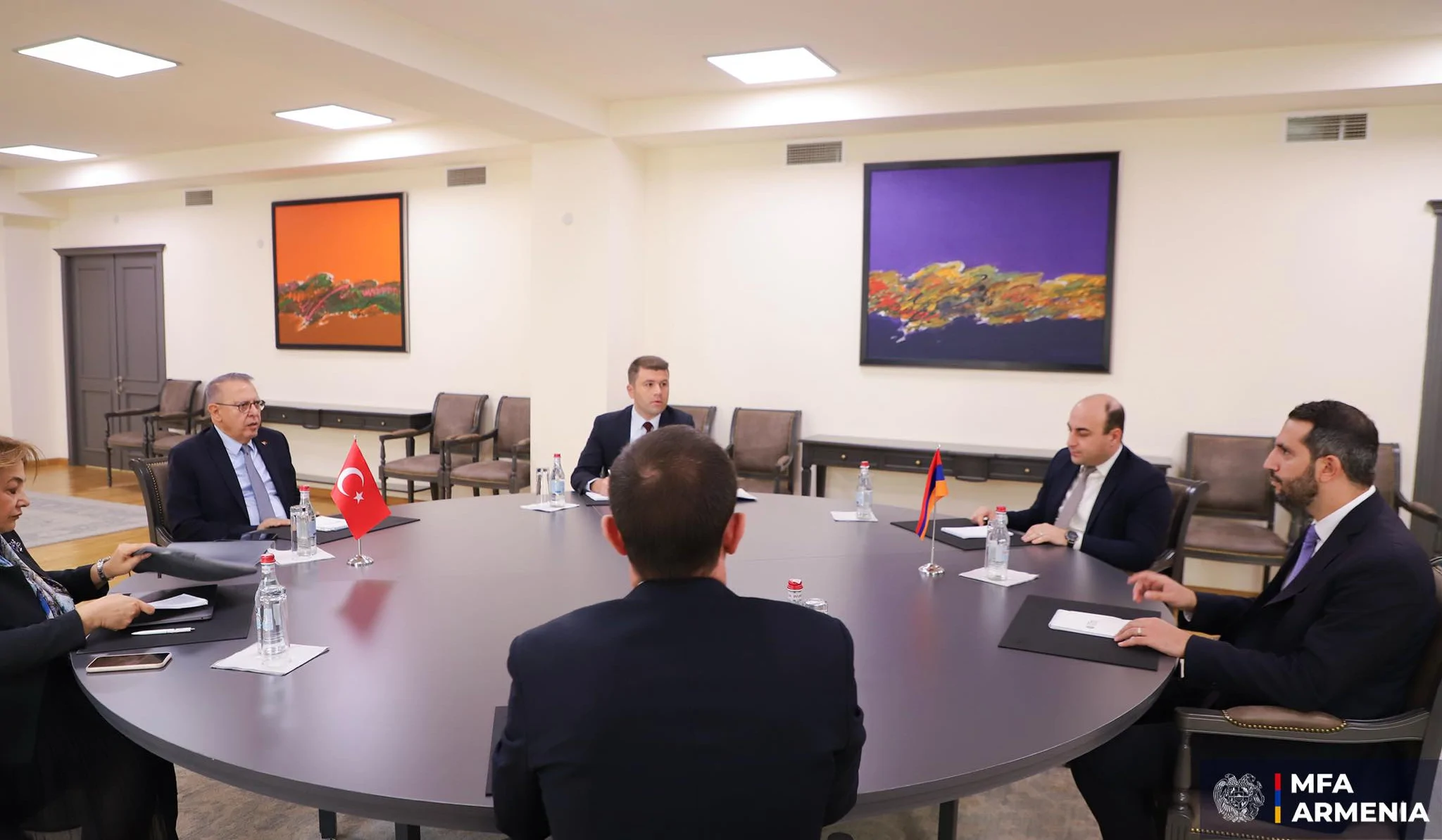 Ռուբինյանը և Քըլըչը քննարկել են Գյումրի-Կարս երկաթուղու թեման