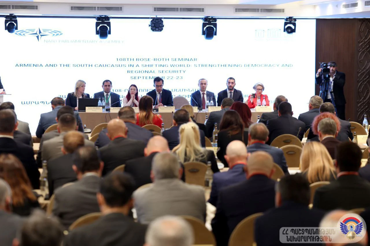 Սուրեն Պապիկյանը ելույթ է ունեցել ՆԱՏՕ-ի «Ռոուզ-Ռոթ» սեմինարին