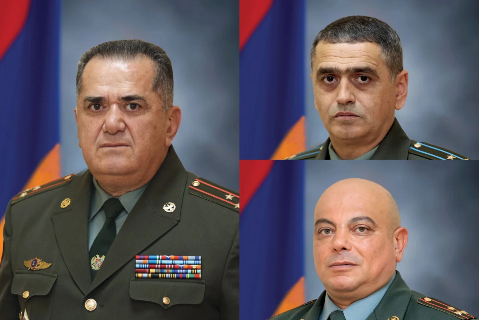 Three Armenian Colonels Promoted to Major General