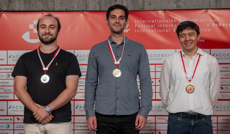  Aram Hakobyan Takes Silver at Biel Chess Festival