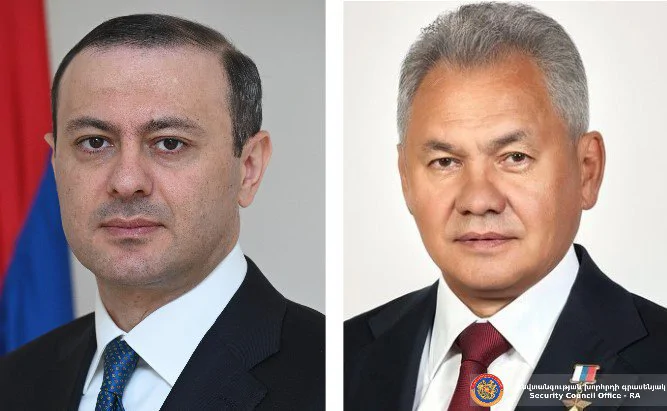 ՀՀ-ՌԴ ԱԽ քարտուղարները հեռախոսազրույց են ունեցել