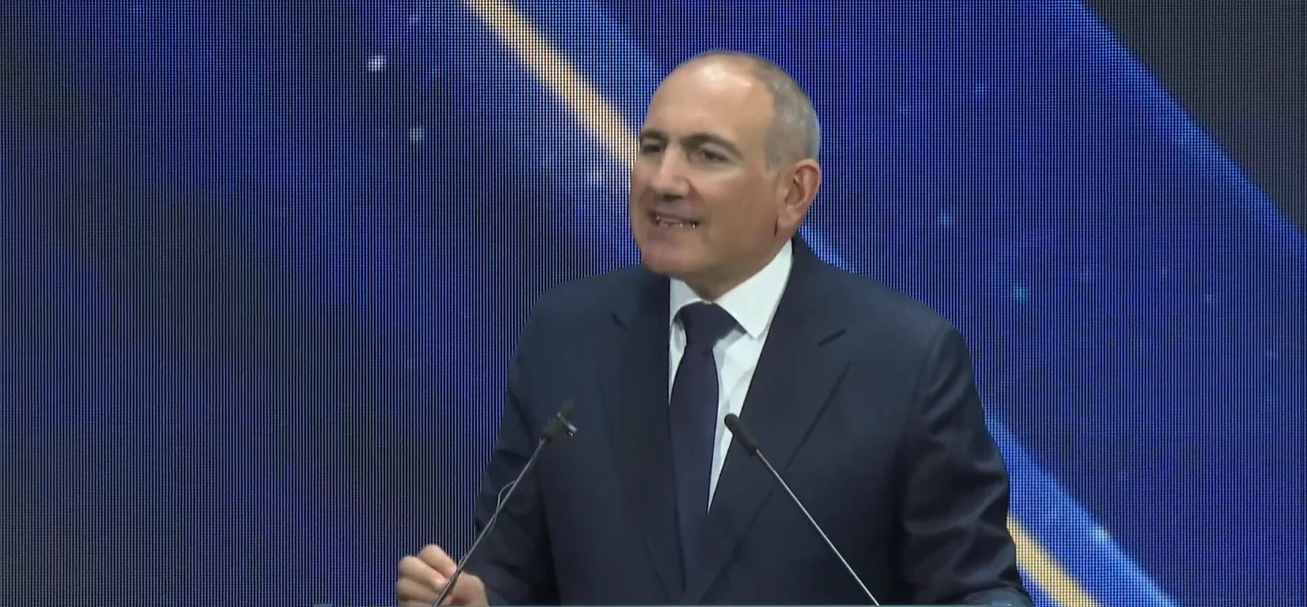 Pashinyan on "Artsakh is Armenia" Slogan