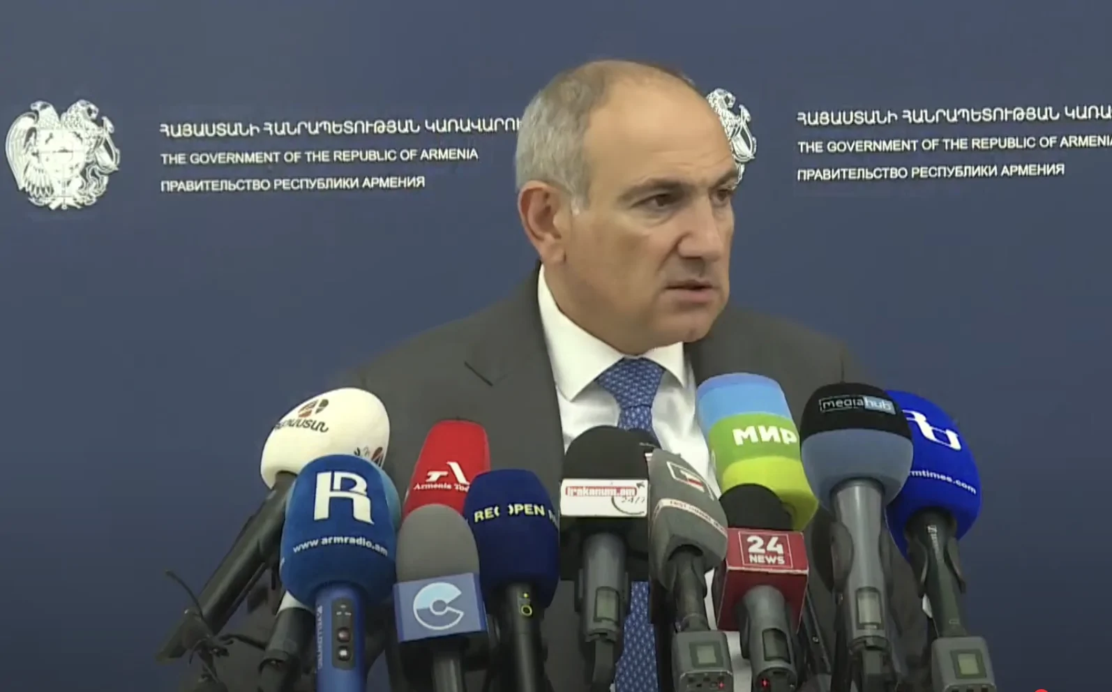 Pashinyan on Netanyahu's Genocide Statement