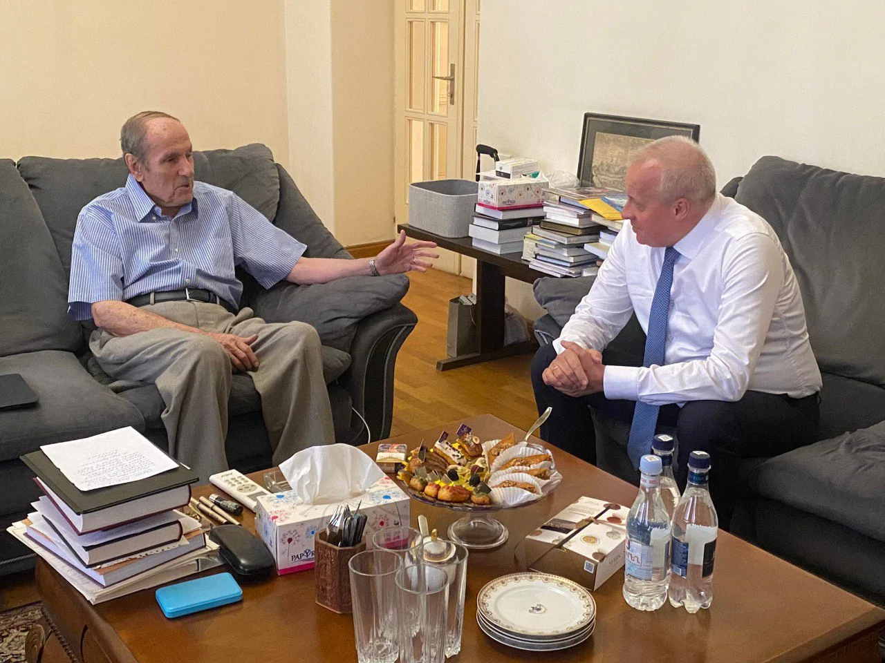 Ter-Petrosyan to Russian Envoy: Russia's Presence is Necessary