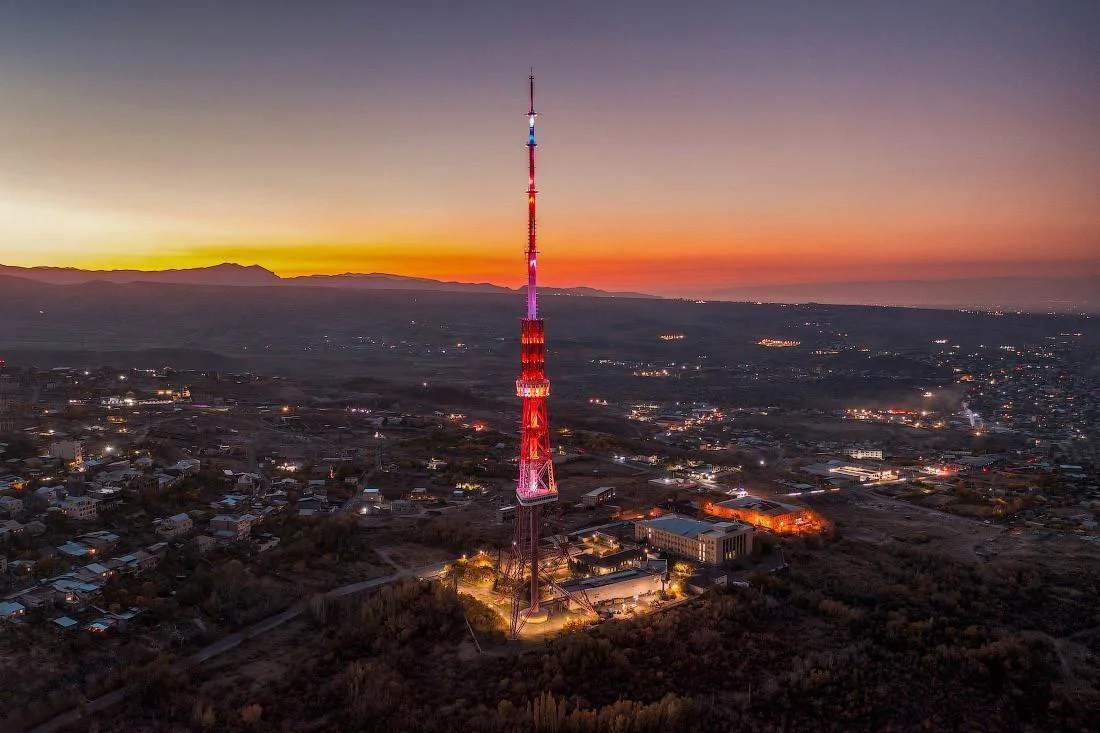 Yerevan TV Broadcasts to Halt for Tower Light Work