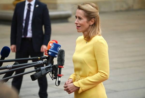 Kaja Kallas Urges US to Help Pay for Ukraine's Weapons