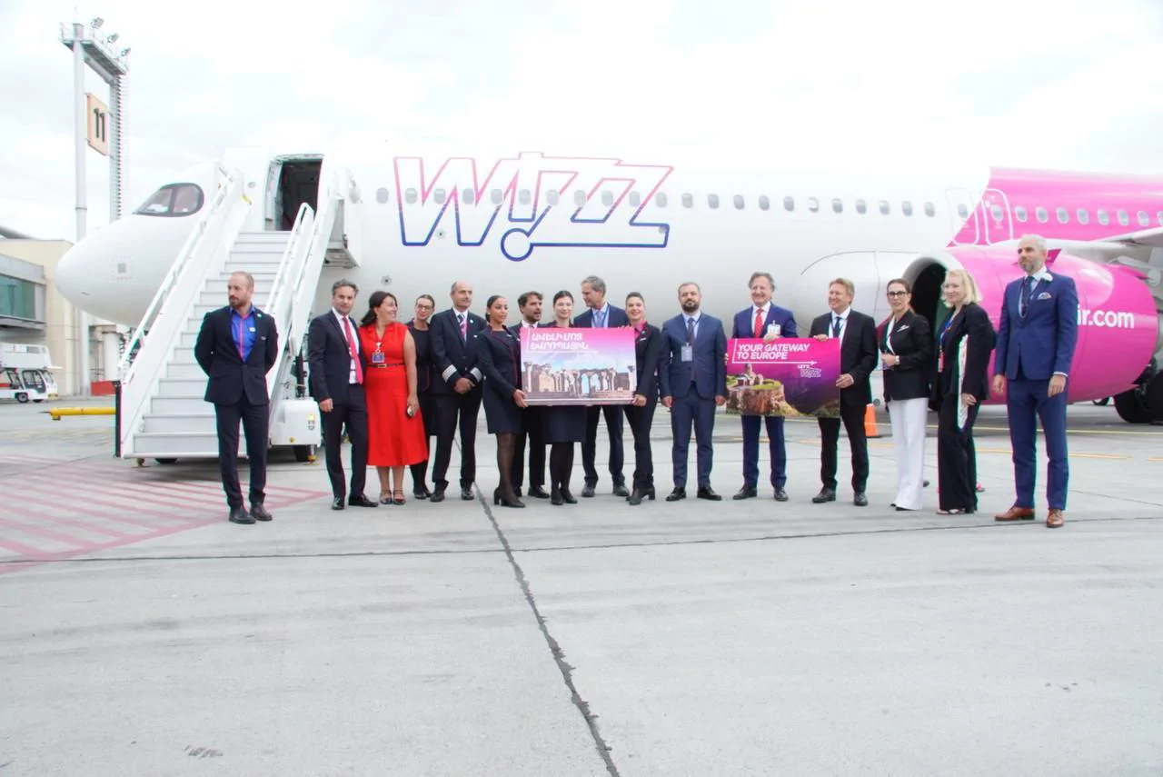 Wizz Air-ը Հայաստանում պաշտոնական բազա է բացել