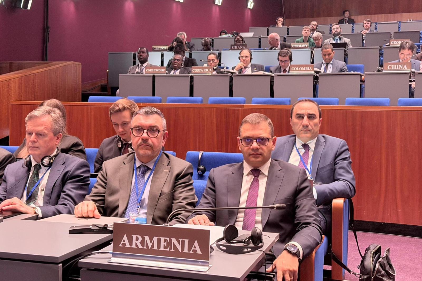 Armenia Chairs Key Committee at OPCW Conference