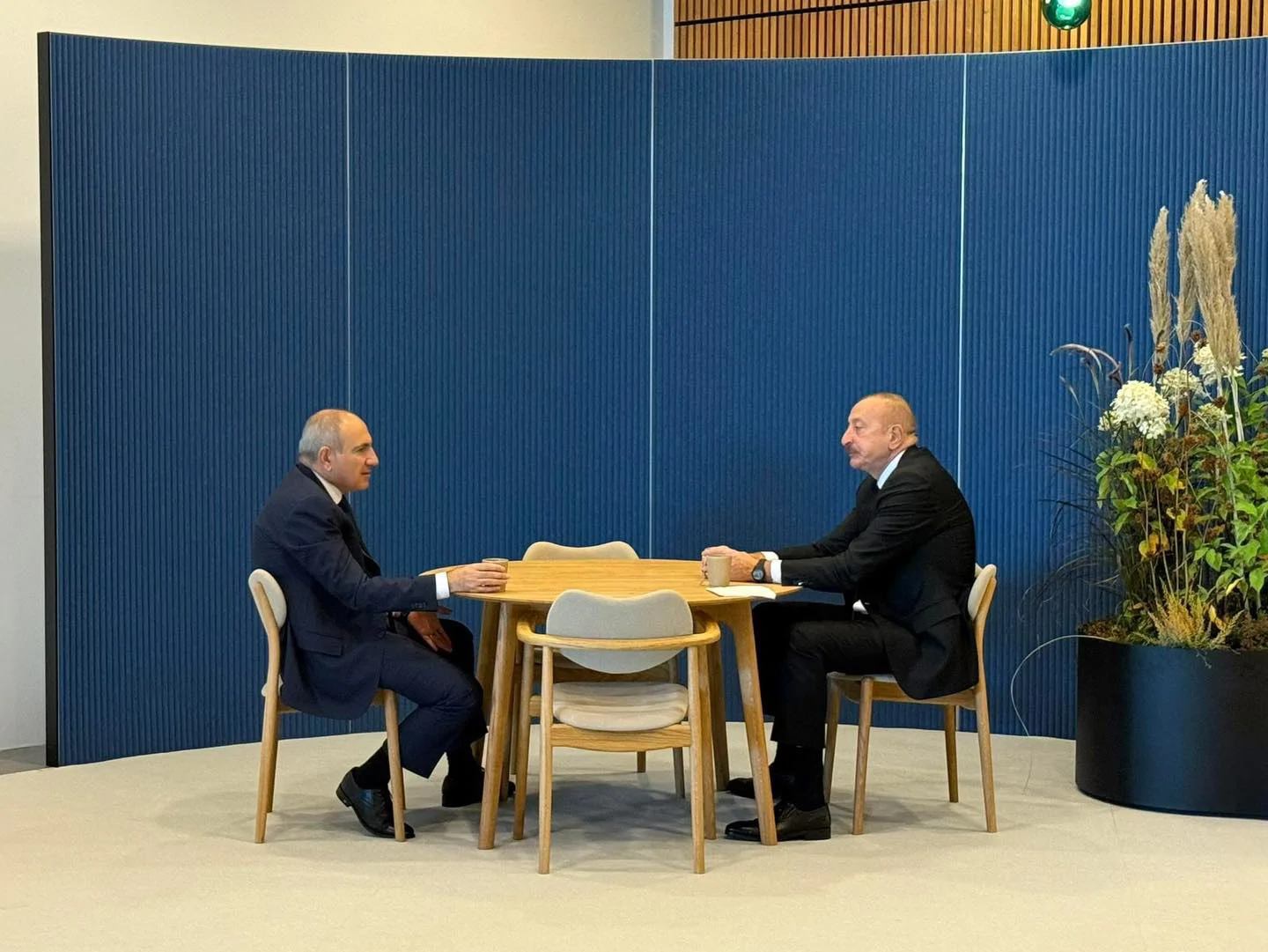 Pashinyan and Aliyev Meet in Copenhagen