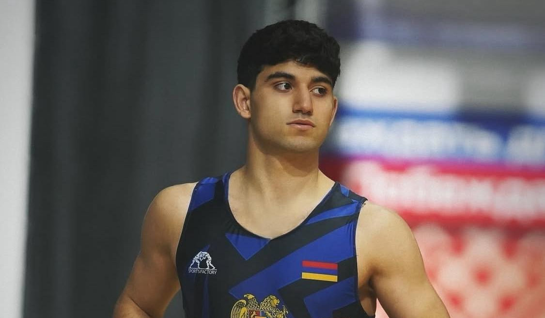  Aram Sargsyan Wins U15 European Wrestling Gold Medal