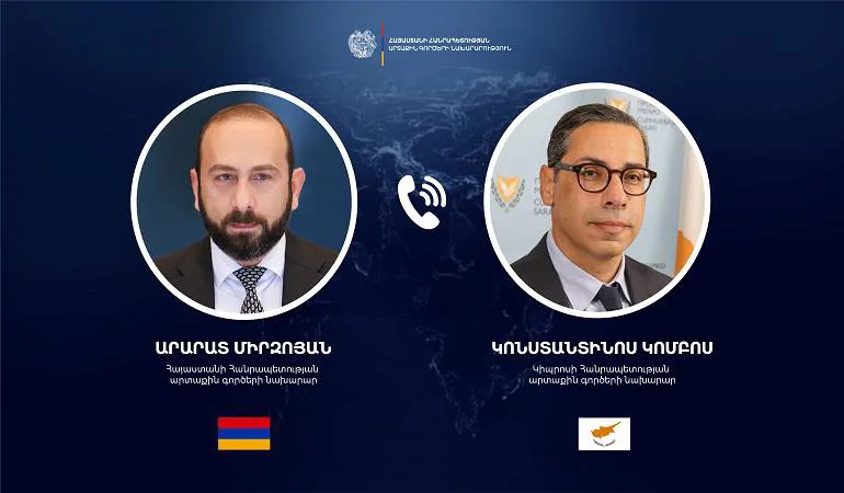 Mirzoyan and Cypriot FM Discuss Armenia-EU Partnership
