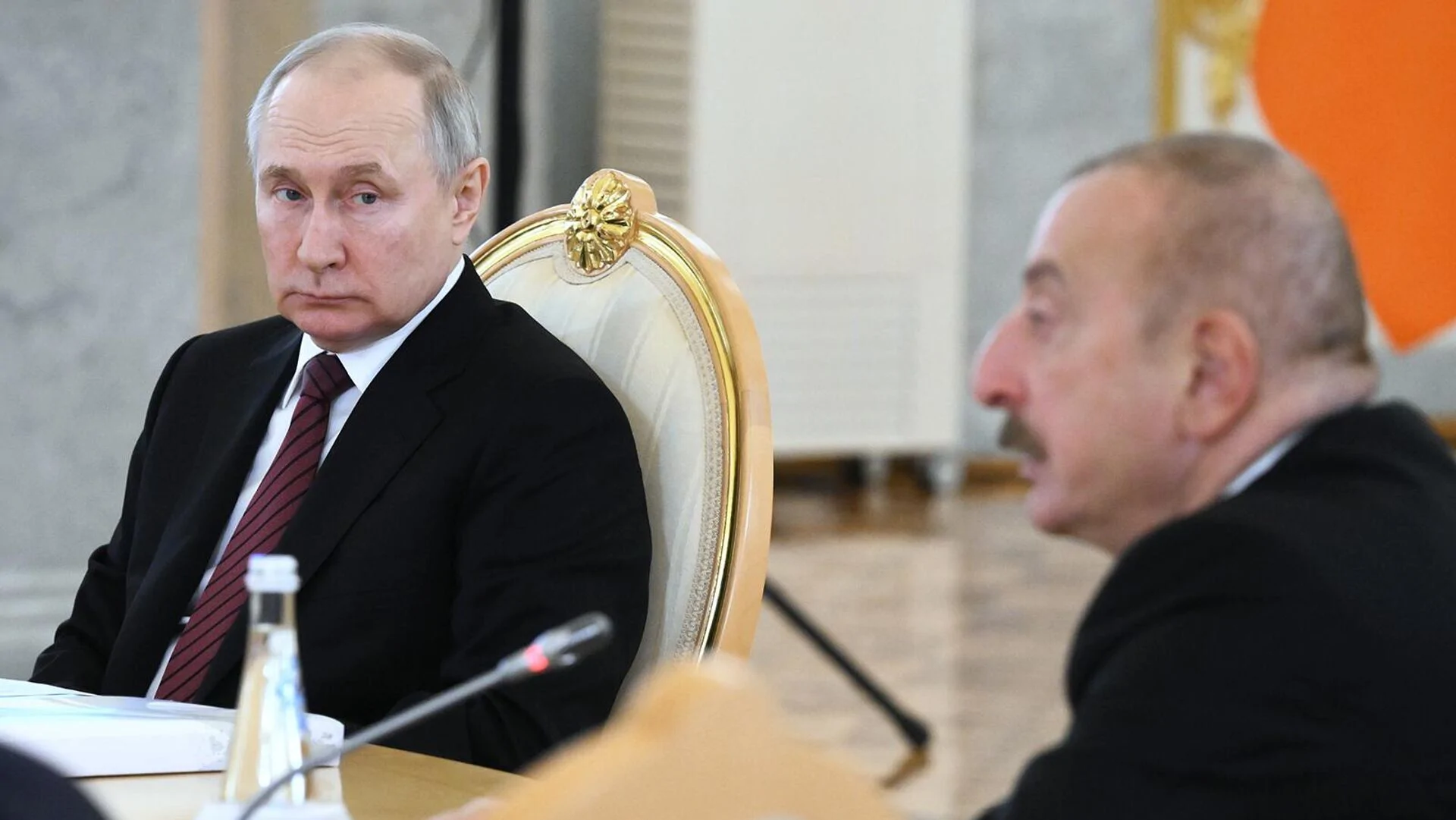 Kremlin Optimistic on Putin-Aliyev Talks in Tajikistan