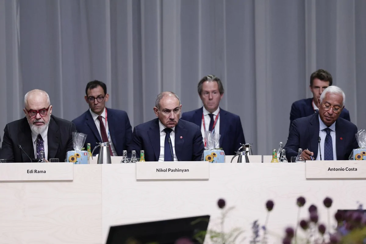 Pashinyan Attends European Political Community Summit in Copenhagen