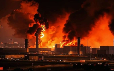 Ukraine Attacks Ilsky Oil Refinery in Southern Russia