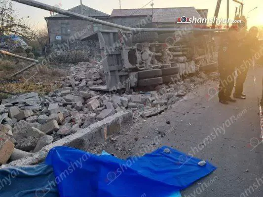 Kamaz Truck Hits and Kills 13-Year-Old in Aragatsotn
