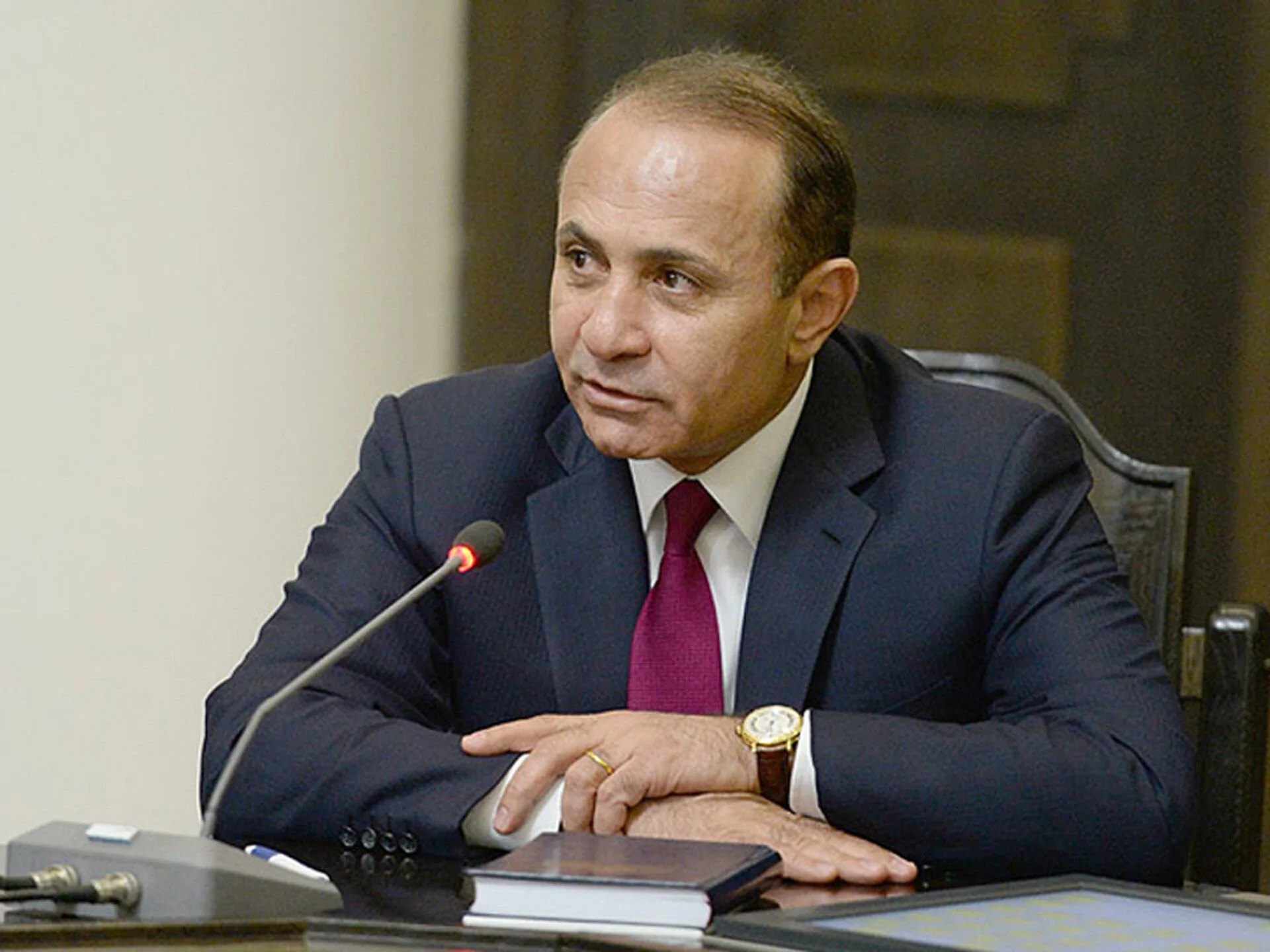 Former Armenian PM Hovik Abrahamyan Charged in Corruption Case