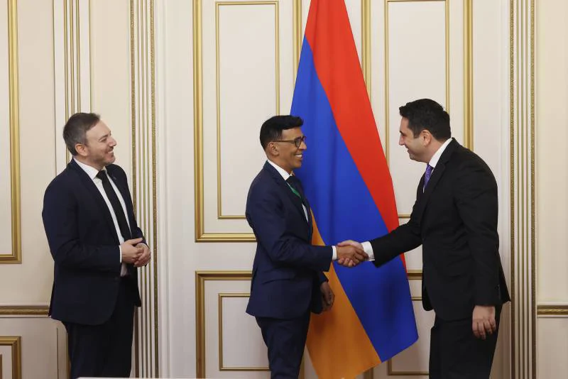 Ալեն Սիմոնյանը հանդիպել է ԵԽ փոխնախագահի և Եվրանեսթ ԽՎ համանախագահի հետ