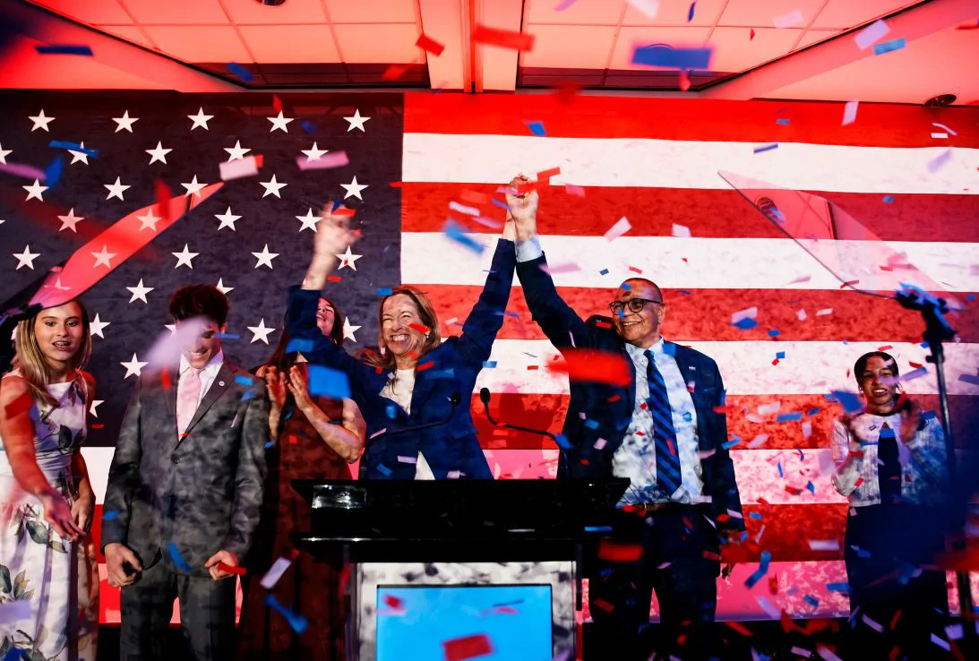 Democrats Celebrate Major Wins in Rebuke to Trump