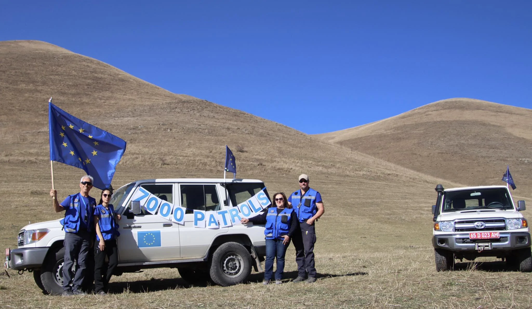 EUMA Conducts 7,000th Patrol on Armenia-Azerbaijan Border