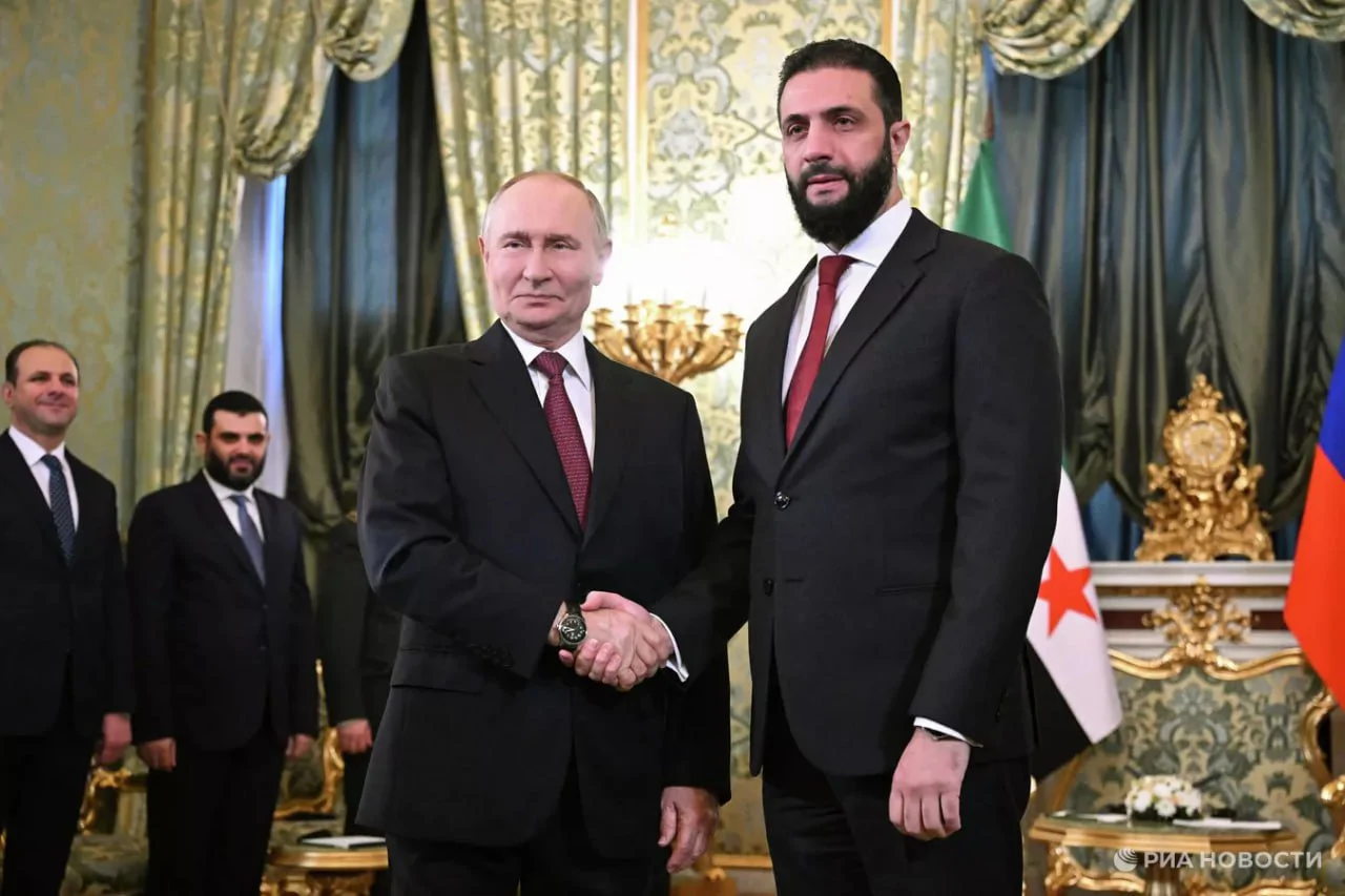 Путин и аш-Шараа в Кремле: перезагрузка отношений