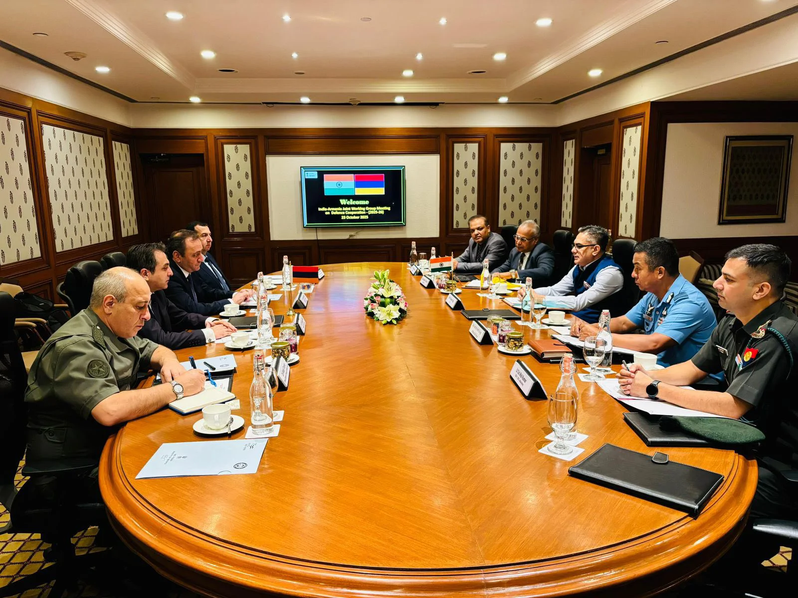 Армения и Индия подписали программу оборонного сотрудничества на 2026 год