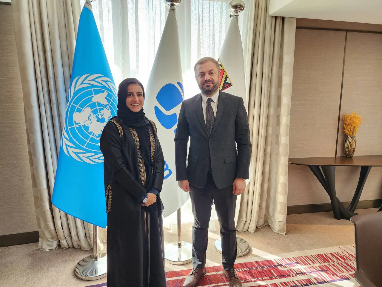 Գևորգ Պապոյանը հանդիպել է UNWTO-ի նոր ղեկավարի հետ