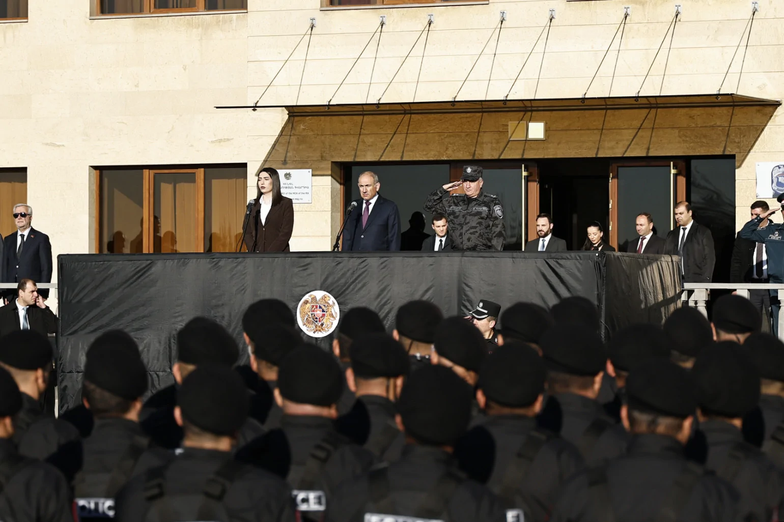 Armenia Launches New Police Guard Service