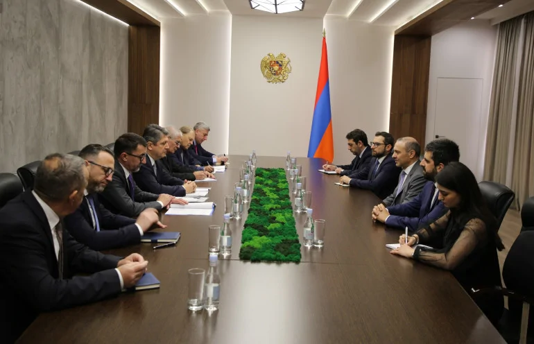 Արմեն Գրիգորյանը ռումինական պատվիրակության հետ քննարկել է TRIPP-ը