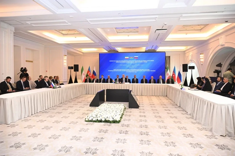 Ադրբեջանը, Ռուսաստանը և Իրանը Բաքվում եռակողմ հանդիպում են անցկացնում
