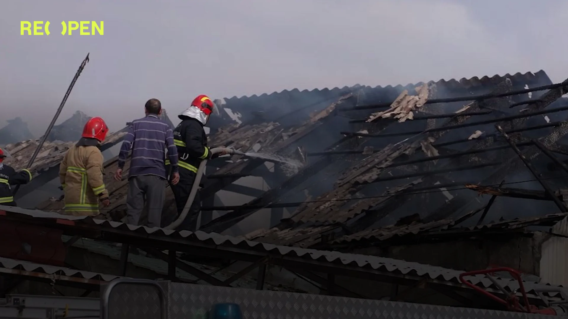 Խոշոր հրդեհ Երևանում․ մոտ 1000 քմ պահեստային տարածք է այրվել