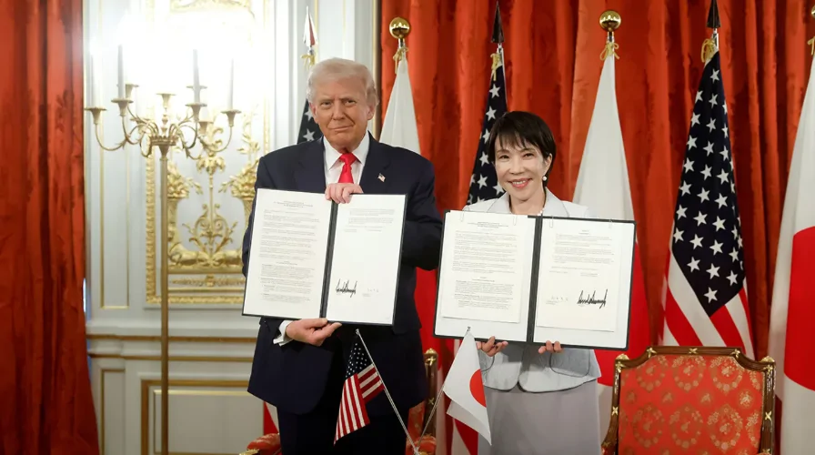 Թրամփի և Ճապոնիայի առաջին կին վարչապետի հանդիպումը