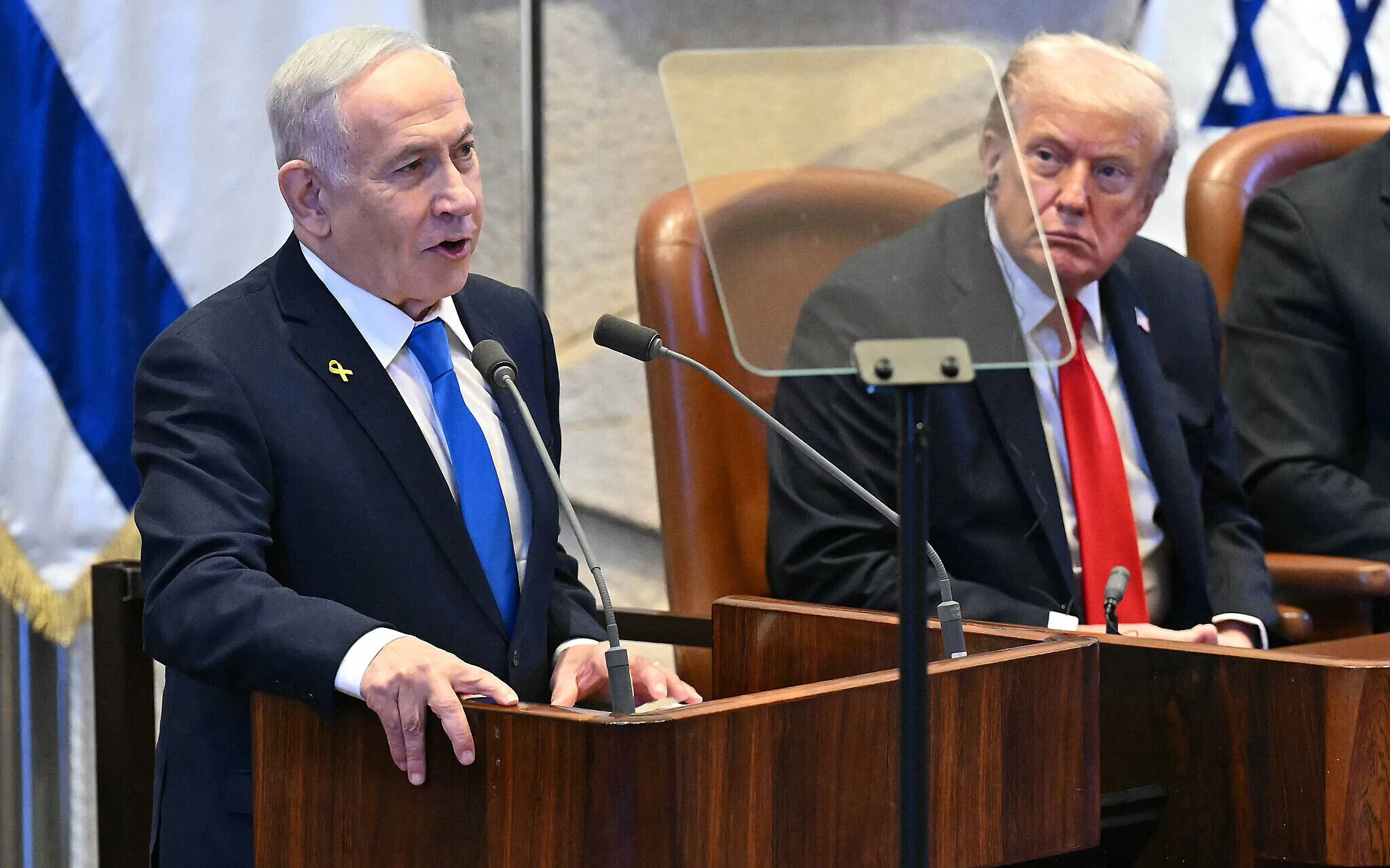 Трамп похвалил Нетаньяху в исторической речи в Кнессете