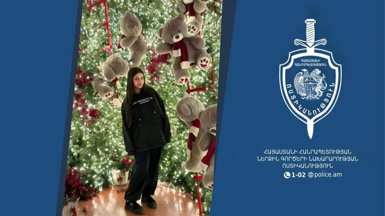 Missing 13-Year-Old Hasmik Aslanyan Found Safe in Yerevan