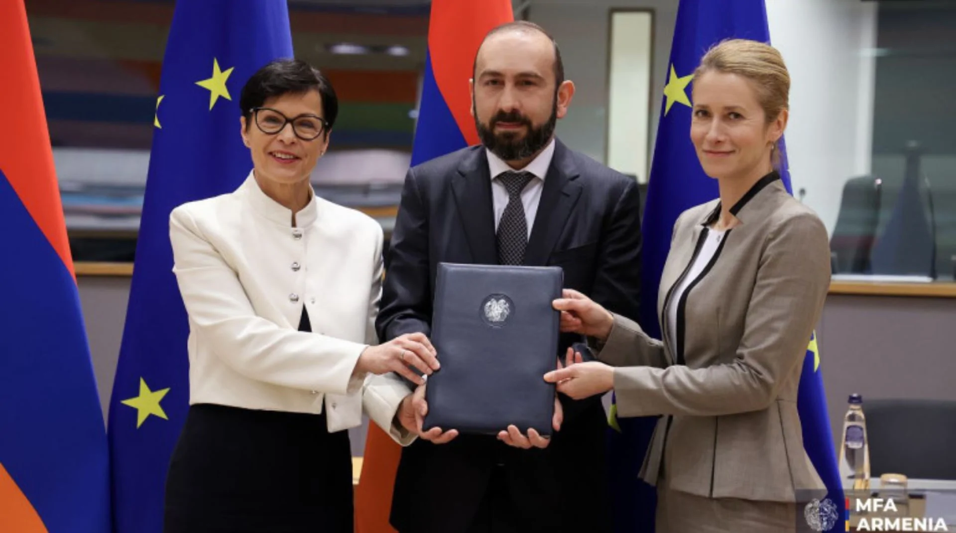 Armenia, EU Sign New Strategic Agenda in Brussels
